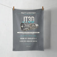 Thumbnail for JT3D design on gray towel