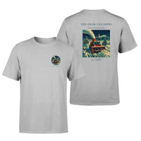Thumbnail for VINTAGE G4105 - The Snow Clearers - Double-Side T-Shirt design on lightgray double side t shirt