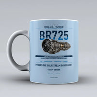 Thumbnail for Mug design on light blue br725