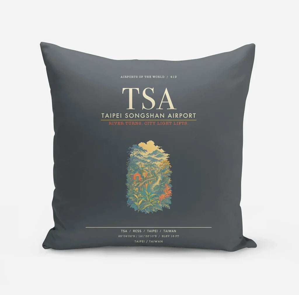Taipei Songshan Airport TSA - Gray