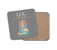 Thumbnail for Liège Airport (LGG) design on gray 1 piece coaster