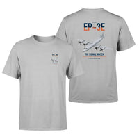 Thumbnail for EP-3E ARIES II design on light gray double-side t-shirt, double-side print