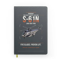 Thumbnail for Sikorsky S-61N design on gray notebook