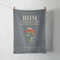 Thumbnail for Birmingham-Shuttlesworth International Airport (BHM) design on gray towel