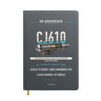 Thumbnail for CJ610 design on gray notebook