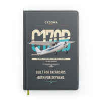 Thumbnail for Cessna 170B design on gray notebook