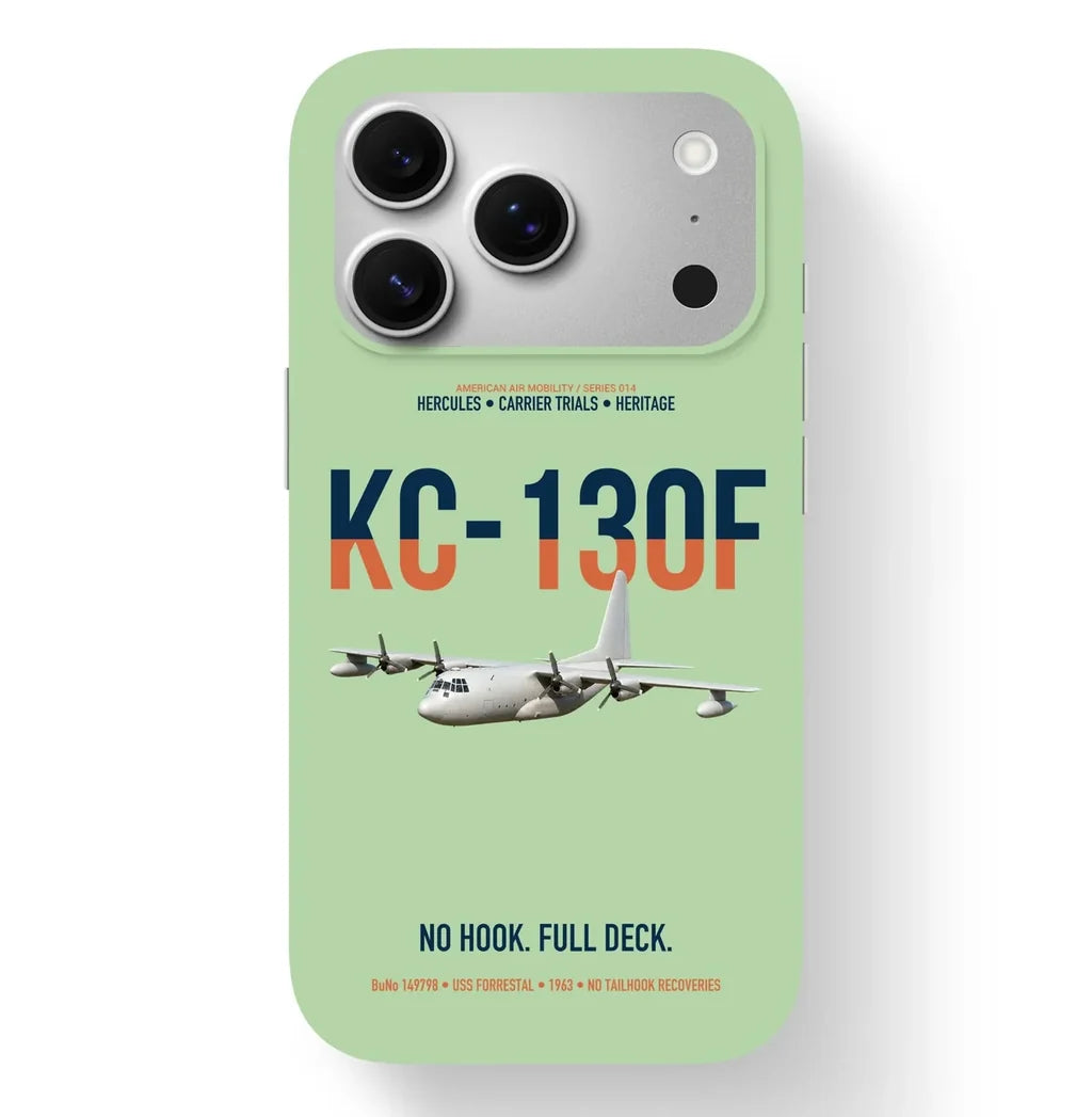 KC-130F BuNo 149798 design on light green magsafe iphone case, for iPhone 17 Pro