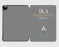 Thumbnail for Tehran Imam Khomeini International Airport (IKA) design on gray ipad tablet case