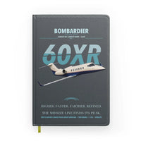 Thumbnail for Bombardier Learjet 60XR design on gray notebook