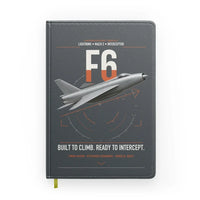 Thumbnail for English Electric Lightning F6 design on gray notebook