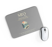 Thumbnail for Sarasota Bradenton International Airport (SRQ) design on gray rectangle mouse pad