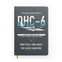 Thumbnail for DHC-6 Twin Otter Classic 300-G design on gray notebook
