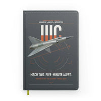 Thumbnail for Dassault Mirage IIIC design on gray notebook