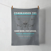 Thumbnail for Draganfly Commander 3XL design on gray towel