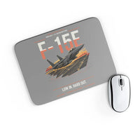 Thumbnail for F-15E Strike Eagle design on gray rectangle mouse pad