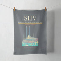 Thumbnail for Shreveport Regional Airport (SHV) design on gray towel