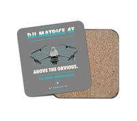 Thumbnail for DJI Matrice 4T design on gray 1 piece coaster