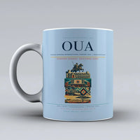 Thumbnail for Sankara International Airport OUA — Ouagadougou Mug design on light blue thomas