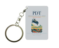 Thumbnail for Eastern Oregon Regional Airport (PDT) design on light gray key chain