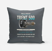 Thumbnail for TRENT 500 design on gray pillow
