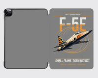 Thumbnail for F-5E Tiger II design on gray ipad tablet case