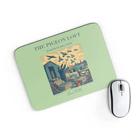 Thumbnail for VINTAGE G4526 - The Pigeon Loft - Designed Mouse Pads design on lightgreen rectangle