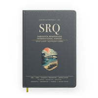 Thumbnail for Sarasota Bradenton International Airport (SRQ) design on gray notebook