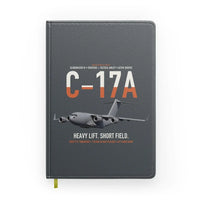 Thumbnail for C-17A Globemaster III design on gray notebook