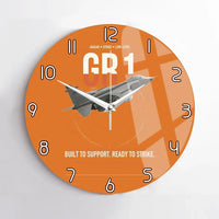 Thumbnail for SEPECAT Jaguar GR1 design on orange no frame wall clock