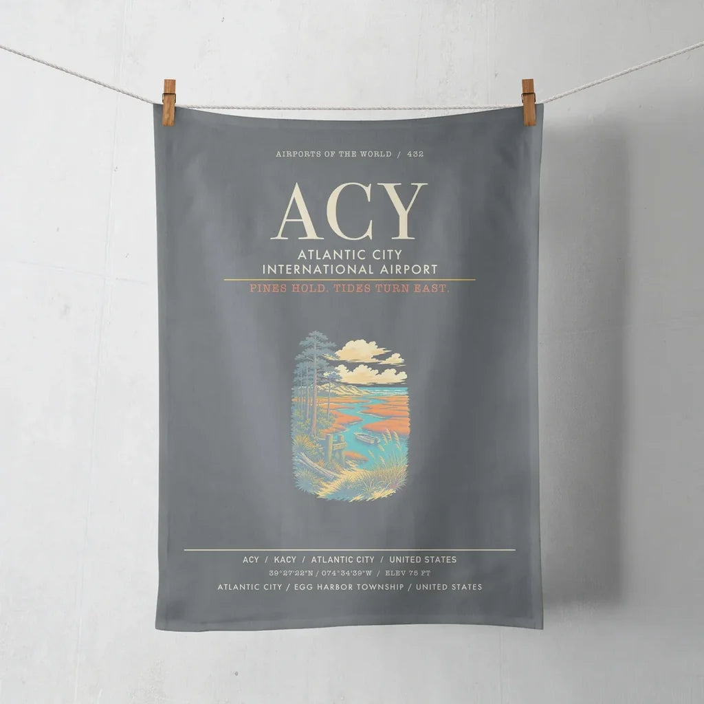 Atlantic City International Airport ACY - Gray