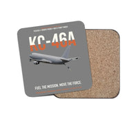 Thumbnail for KC-46A PEGASUS design on gray 1 piece coaster