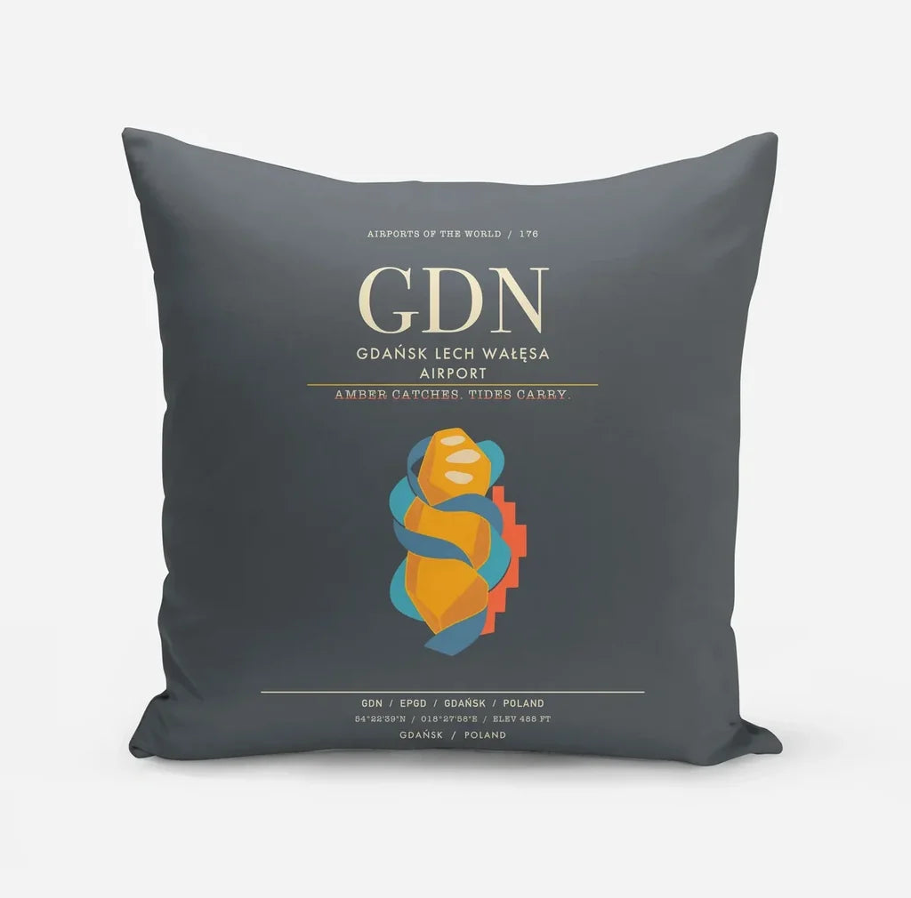 Gdansk Lech Waesa Airport GDN - Gray