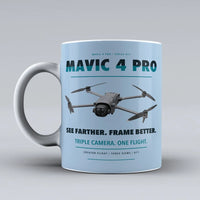 Thumbnail for Mavic 4 Pro Mug design on light blue dji