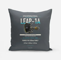 Thumbnail for CFM LEAP-1A design on gray pillow