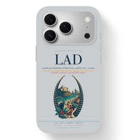 Thumbnail for Luanda Airport (LAD) design on light gray iPhone 17 Pro MagSafe case