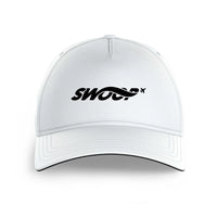 Thumbnail for Swoop Airlines logo printed on white cap