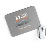 Thumbnail for AT-6E Wolverine Light Attack design on gray rectangle mouse pad