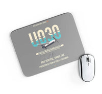 Thumbnail for Airbus U030 Flexrotor design on gray rectangle mouse pad