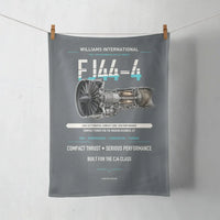 Thumbnail for FJ44-4 design on gray towel