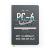 Thumbnail for Pilatus PC-6 Porter design on gray notebook