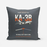 Thumbnail for KA-3B Skywarrior design on gray pillow