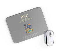 Thumbnail for Palm Springs International Airport (PSP) design on gray rectangle mouse pad