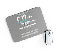 Thumbnail for Cessna Citation CJ2+ design on gray rectangle mouse pad