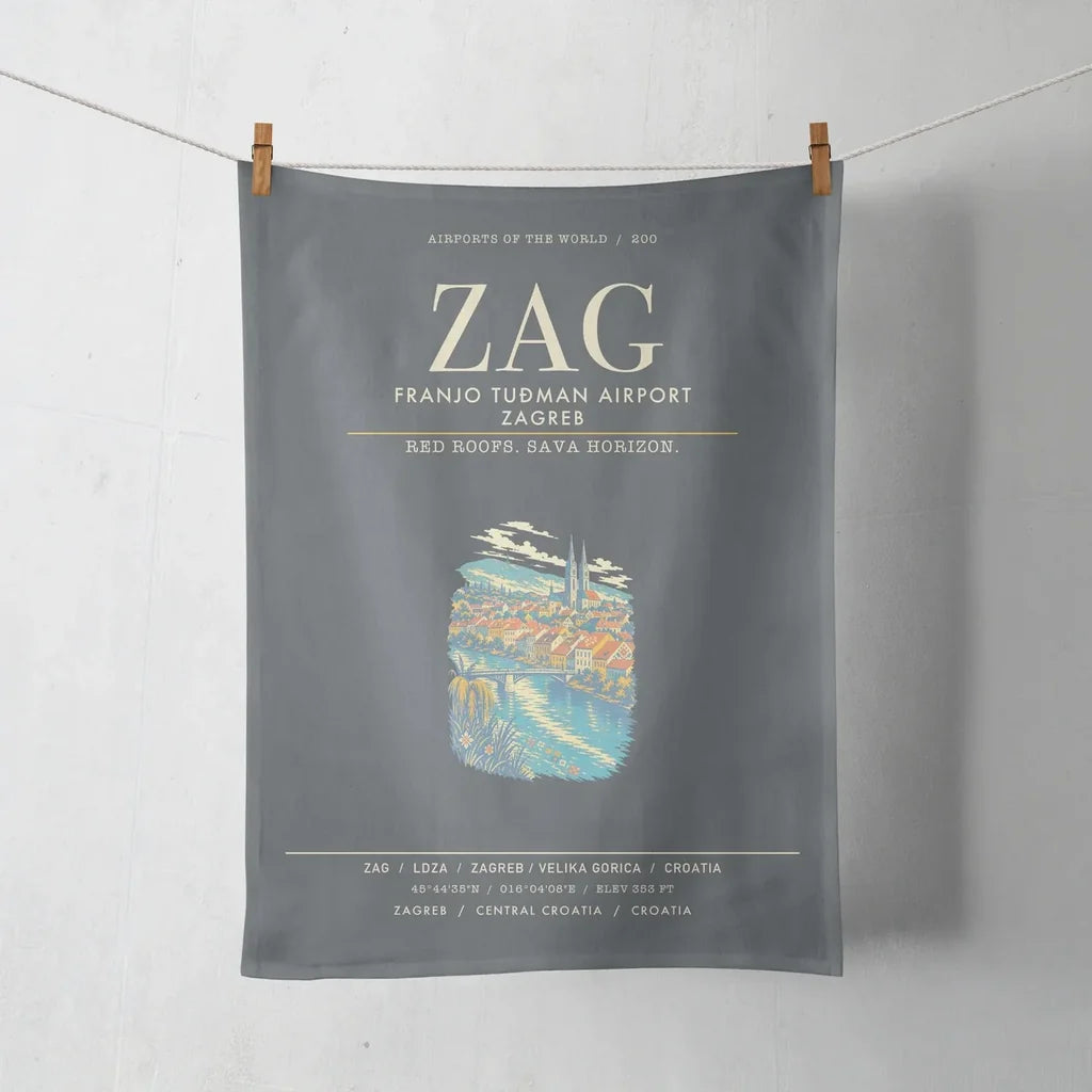 Franjo Tuman Airport Zagreb ZAG - Gray
