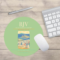 Thumbnail for Milas-Bodrum Airport BJV Mouse-Pad Round - Light Green