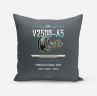 Thumbnail for V2500-A5 design on gray pillow