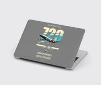 Thumbnail for Boeing 720B design on gray MacBook case