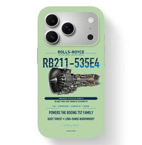 Thumbnail for RB211-535E4 Case design on light green iphone case