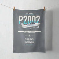 Thumbnail for Tecnam P2002 Sierra MkII design on gray towel