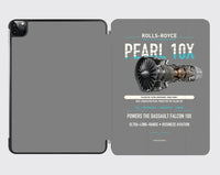 Thumbnail for PEARL 10X design on gray ipad tablet case